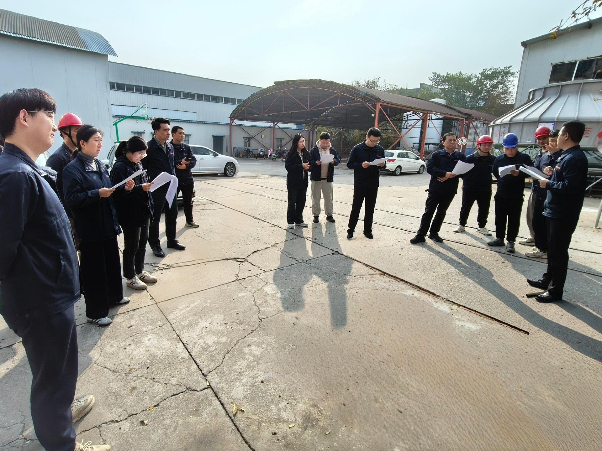 中机新材开展机械伤害事故现场处置应急演练